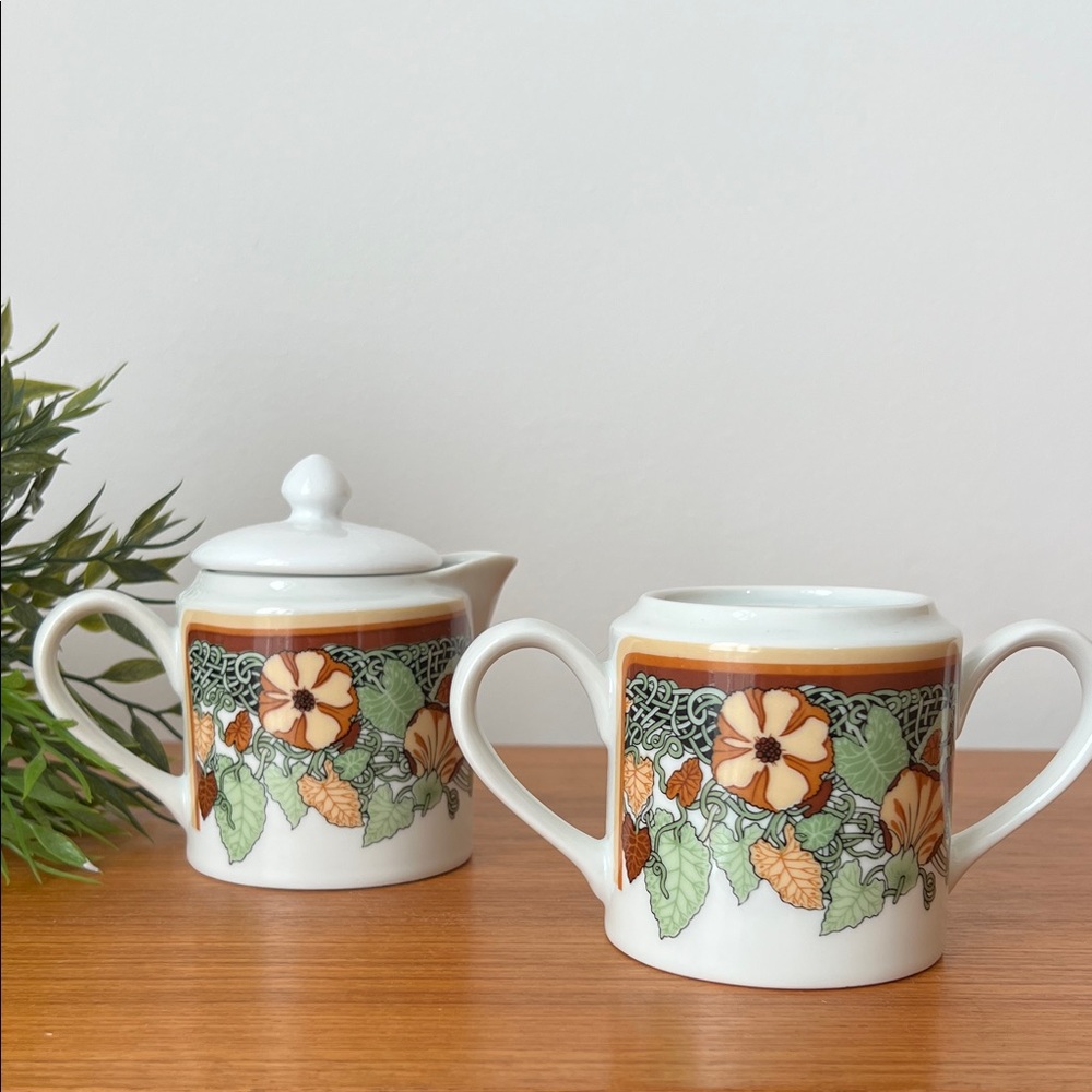 Georges Briard L'Art Nouveau Sugar & Creamer set